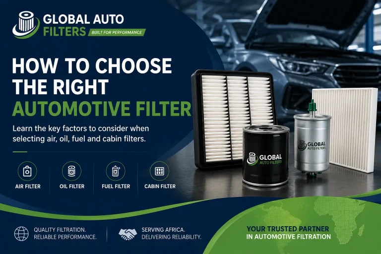 How to Choose the Right Automotive Filter